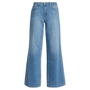 L'AGENCE Alicent High Rise Wide Leg Jeans LIGHTWEIGHT Havana Blue Size 32 / 14